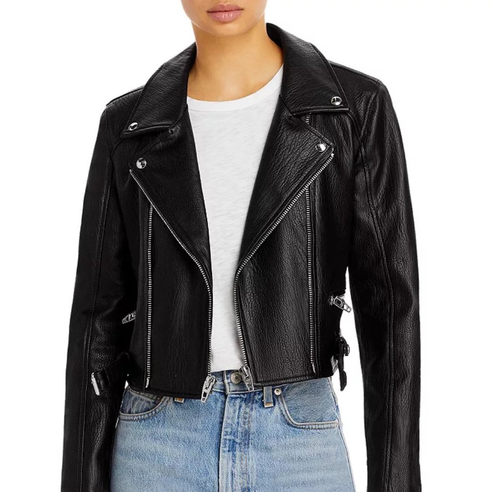 NWOT Bagatelle Leather Moto Jacket